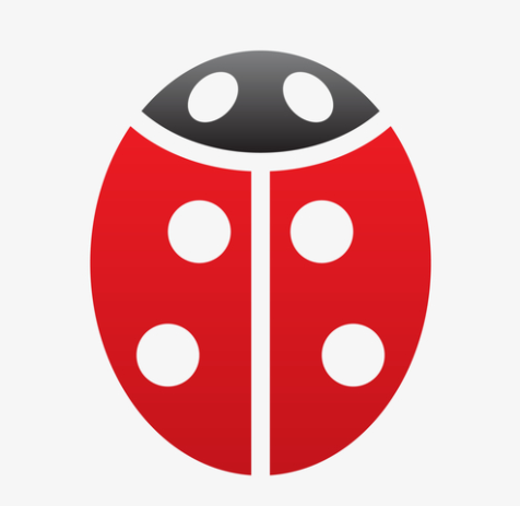 七星瓢蟲兒童畫